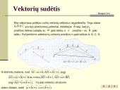 Vektoriai bei jų veiksmai 8 puslapis