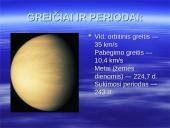 Venera, Veneros savybės ir orbita 10 puslapis