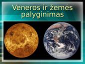 Venera, Veneros palyginimas su Žeme 2 puslapis