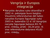 Vengrija ir Europos integracija 13 puslapis