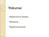 Verslo organizavimo formos rinkos ekonomikos sąlygomis 19 puslapis