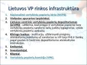 Vertybinių popierių (VP) biržos ir vertybinių popierių (VP) komisijos veikla Lietuvoje 2 puslapis