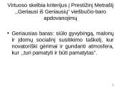 Viešbutis: "The Landmark Mandarin Oriental". Viešbučio baras: "MO" 8 puslapis