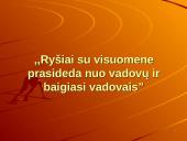 Viešieji ryšiai (ryšiai su visuomene) 12 puslapis