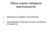 Viešojo administravimo etika 2 puslapis
