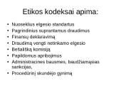 Viešojo administravimo etika 17 puslapis