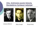 XX amžiaus antrosios pusės lietuvių literatūra 10 puslapis
