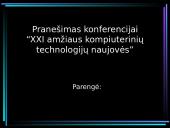 XXI amžiaus kompiuterinių technologijų naujovės