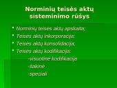 Administracinės teisės šaltiniai, funkcijos, principai, sistema ir sisteminimas 8 puslapis