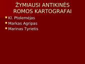 Antikinės Romos žemėlapiai 5 puslapis