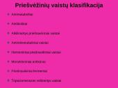Antivėžinių vaistų klasifikacija. Jų farmakodinamika 5 puslapis