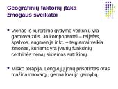 Aplinkos faktorių įtaka žmogaus sveikatai 18 puslapis