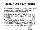 Asmenybės skirtumai 3 puslapis