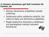 Asmens duomenų apsauga Lietuvoje 8 puslapis