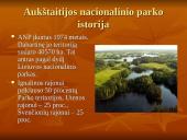 Aukštaitijos nacionalinis parkas - istorija ir objektai 2 puslapis