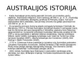 Australija kaip valstybė bei žemynas 4 puslapis