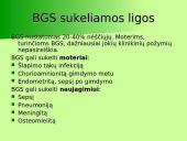 B grupės β hemolizinis streptokokas (S.agalactiacae): etiologija, komplikacijos, rizikos grupės, diagnostika, profilaktika 6 puslapis