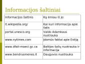 Geografija, politinė sistema, įdomūs faktai apie Baltijos šalis 15 puslapis