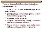 Baudžiamoji atsakomybė už baudžiamuosius nusižengimus ir nusikaltimus finansų srityje 7 puslapis