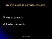 Civilinio procesas ir civilinio proceso dalyviai 3 puslapis