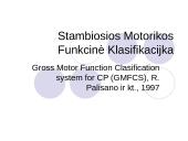 CP spastinė hemiparezė. Motorinės raidos vertinimas ir kineziterapija 16 puslapis