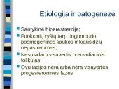 Disfunkcinis juvenilinis kraujavimas 3 puslapis