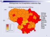 Epidemiologinė situacija Skuodo rajone lyginant su Europos šalimis 18 puslapis