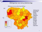 Epidemiologinė situacija Skuodo rajone lyginant su Europos šalimis 20 puslapis