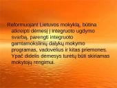 Gamtamokslinio ugdymo naujos idėjos švietimo reformos konceptualiuose dokumentuose 19 puslapis