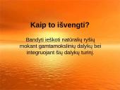 Gamtamokslinio ugdymo naujos idėjos švietimo reformos konceptualiuose dokumentuose 6 puslapis