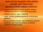 Gamtamokslinio ugdymo naujos idėjos švietimo reformos konceptualiuose dokumentuose 8 puslapis