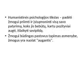 Humanistinis požiūris į asmenybę 5 puslapis