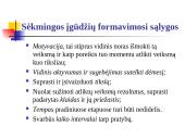 Įgūdžiai. Jų formavimasis 15 puslapis
