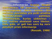 Informacija ir informacinės visuomenės samprata 16 puslapis