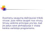 Informacijos ir duomenų saugumas. Autorių teisės 2 puslapis