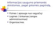 Informacijos ir duomenų saugumas. Autorių teisės 3 puslapis