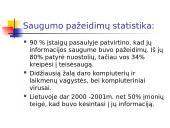 Informacijos ir duomenų saugumas. Autorių teisės 4 puslapis