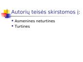 Informacijos ir duomenų saugumas. Autorių teisės 5 puslapis