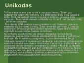 Informacijos kodavimas ir kam jis reikalingas? 15 puslapis