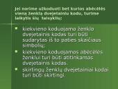 Informacijos kodavimas ir kam jis reikalingas? 9 puslapis