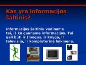 Informacijos šaltiniai ir saugyklos 2 puslapis
