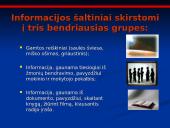 Informacijos šaltiniai ir saugyklos 3 puslapis
