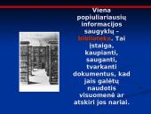Informacijos šaltiniai ir saugyklos 10 puslapis