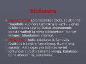Informacijos šaltiniai ir saugojimo vietos 10 puslapis