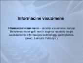 Informacinės visuomenės sąvoka 2 puslapis