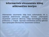 Informacinės visuomenės sąvoka 11 puslapis