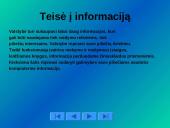 Informacinė visuomenė, informacija ir teisė 6 puslapis