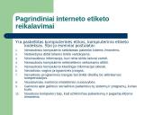 Socialiniai ir etiniai ﻿informacinės visuomenės aspektai  15 puslapis