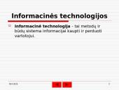 Informacinės technologijos ir informacinė visuomenė 3 puslapis