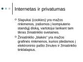Kaip informacinės technologijos keičia visuomenę? 11 puslapis